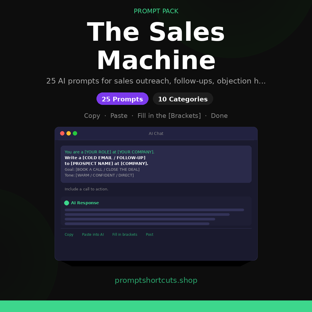 The Sales Machine cover